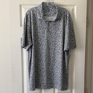 Rhoback Short Sleeve Performance Polo The Quarter Size XL